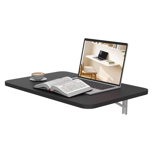 Neoaider Wall Mounted Folding Desk 23.6” x 15.7”, Drop Down