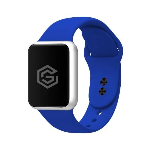 Image of GRIPP Soft Silicone Watch Strap Compatible with 40 /41 /42 mm Watch Series 10 /9 /8 /7 /6 /5 /4 /3 /2 /1 /SE | Slim, Sweatproof, Skin-Friendly, Adjustable Strap for Men & Women (Watch Not Included)