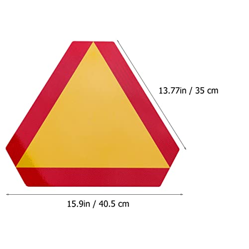 Señal Reflectante Triángulo para Vehículos Lentos miniatura 2