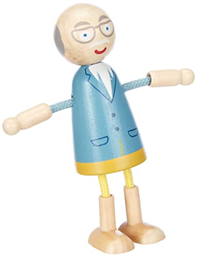 Muñecos Flexibles de Madera Small Foot Familia 6 Piezas miniatura 3