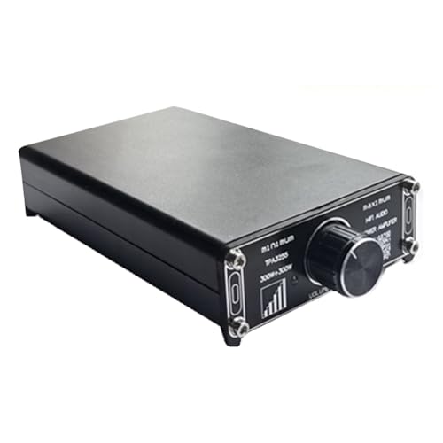 Yominerr Placa Amplificadora de Potencia Digital HiFi de Febril TPA3255, Módulo Amplificador de Audio de Alta Potencia de Canal Dual de 300 W X 2