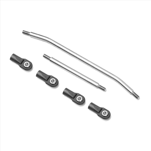 Rc Special Connecting Rod for TRX4 1/10 2pcs Metal Steering Rod Ball RC Car Truck Off-Road and Tracked Vehicle Parts and Accessories Upgrade Replacement and Use