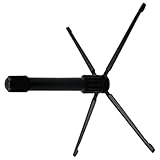 DEARMAMY Klappbarer Tragbarer Flötenständer für Querflöte und Blasinstrumente Stabiler Desktop instrumentenhalter Platzsparender Aufbewahrungsständer für Zuhause und Musikgeschäft