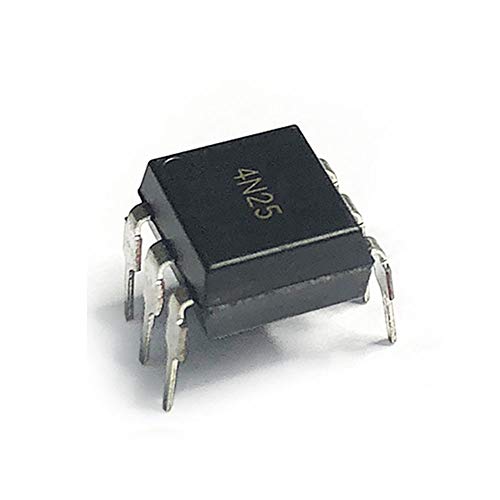 (Pack of 30 Pieces) MCIGICM 4n25 optocoupler Optoisolator Transistor 1 Channel 6-DIP