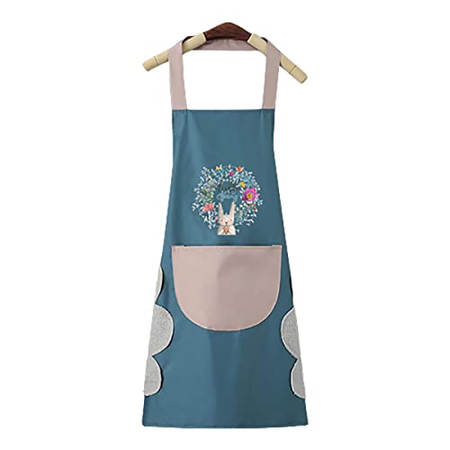 Image of FancyDressWale Waterproof Kitchen aprons for women and men with big Pocket and creative hand wipping