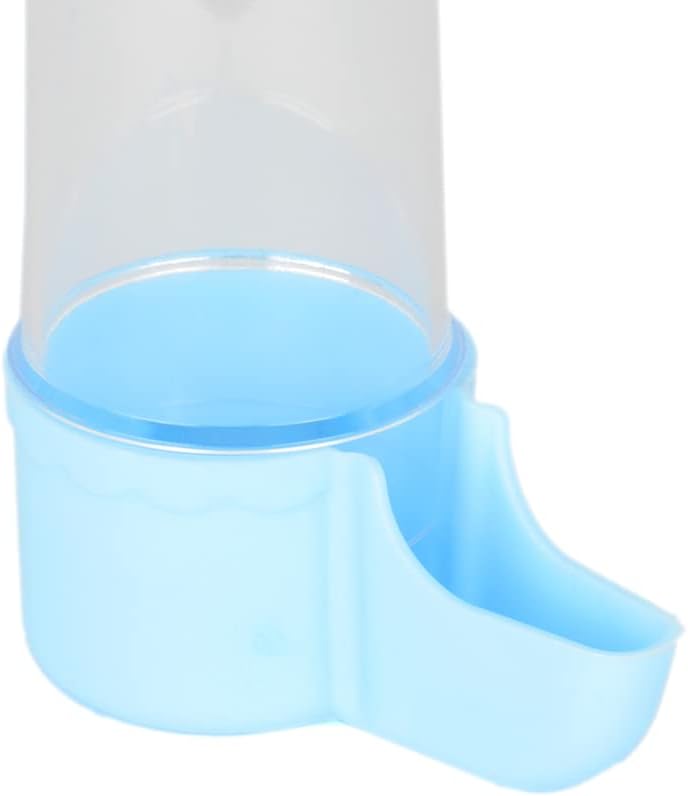 Miniatura 6 de 4 uds Pet Bird Comederos automáticos de agua para bebederos dispensadores de tubo colgante Juego de 4 pinzones canarios 4 oz 3.4 fl oz