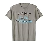 Captain My Boat My Rules - Ski Boat Owner Boating Lover T-Shirt Small