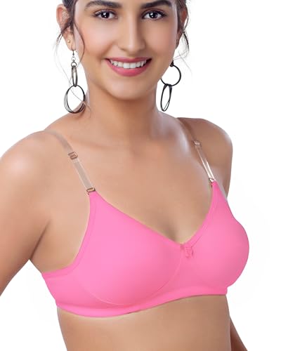 Image of Brida Monica Breathable Cotton Non-Padded Transparent Bra - Comfortable, Stylish