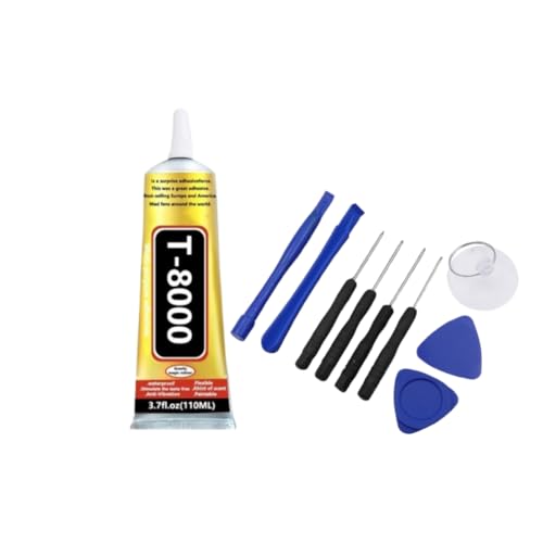 Colla per Cellulari, 110ml Colla Smartphone, 1 Set Utensili Riparazione