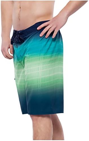Rokka&Rolla Herren-Badehose – 4-Wege-Stretch, UPF 50+, 22,9 Cm