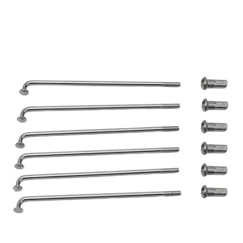 36PCS ]ԃX|[N 2.5mm 12G 12K d]ԃzC[^C X`[X|[N 80-305mm [hC[X|[N d(175mm)
