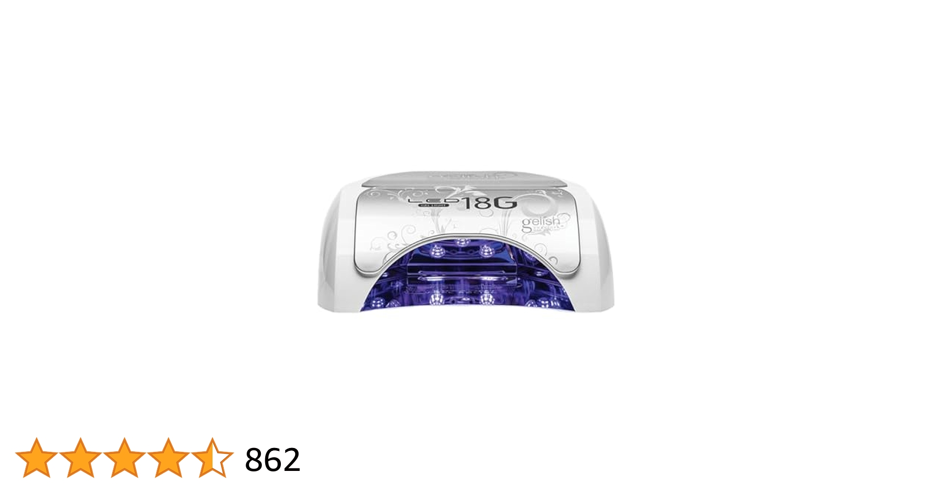 gelish LED18G ネイル用ライト 取扱説明書付き Amazon | LEDライト 18G 36W | Gelish | マニキュア・ネイル