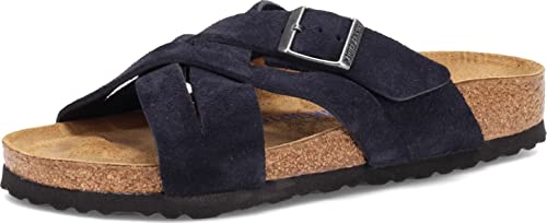 Birkenstock - Sandalia Arizona Con Plantilla Suave Unisex, Ancho Estrecho, Midnight Birkenstock - Sandalia Arizona Con Plantilla Suave Unisex, Ancho Estrecho, Midnight