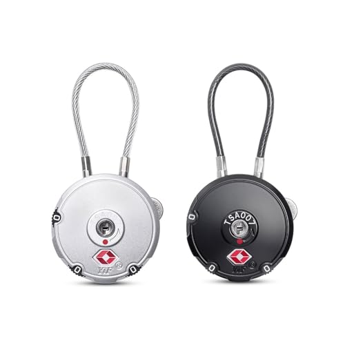 Image of 2-Pack Combination Lock for Locker,Long Padlocks Re-settable for Gym, Fence,Case,Hasp Cabinet Storage