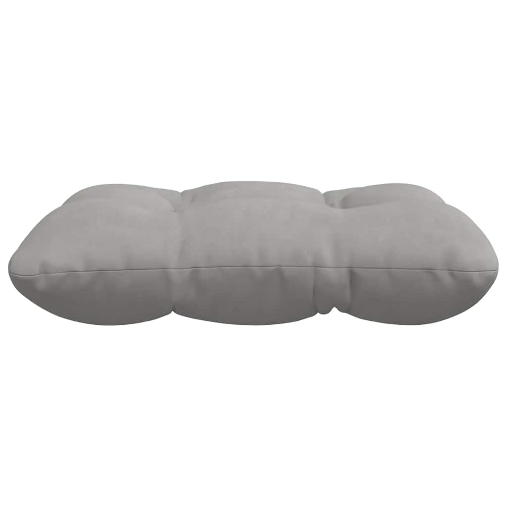 4er Set Sitzkissen Hellgrau 45x45 cm Mikrofaser Stuhlkissen | Vierteiliges Kissen-Set aus pflegeleichter Mikrofaser für gemütliche Stunden im Esszimmer und Home Office.