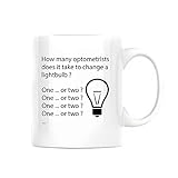 Humorous Optometry Gift for Ophthalmologists and Ophthalmology Professionals 11oz 15oz White Coffee