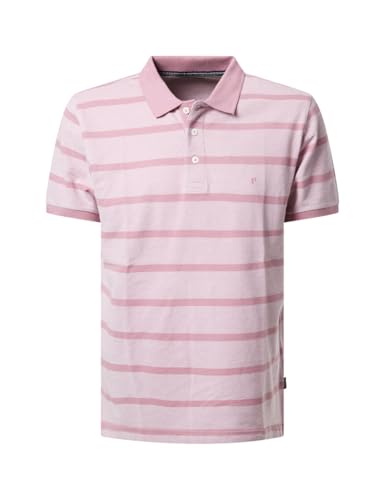 Pierre Cardin KN Polo à manches longues pour homme - Coupe moderne, Violet 2115 7015, XL