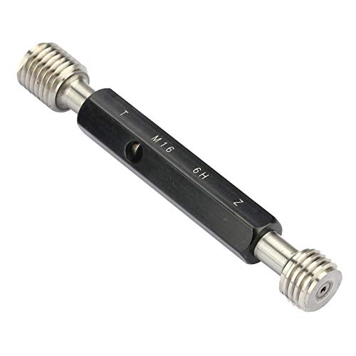 ERYUE Steel Gage Thread Plug High Quality Measurement Hand Tool for Industrial Use (M16*2.0)