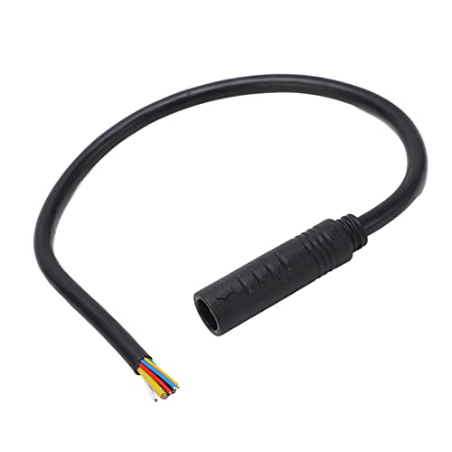HERCHR Cabo de extensão Ebike, 25 cm, 9 pinos, conector fêmea para macho, conector de extensão Ebike