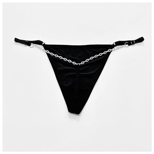 Image of Sexy Simple Thong Panties Jewelry Summer Beach Metal Chain Thong Adjustable Bikini Chain Thong Festival Rave G String Waist Body Jewelryfor Women