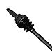 Detroit Axle - Front CV Axle for 2005-2009 Subaru Outback Legacy, 2008-2011 Impreza, CV Axle Shaft Assembly Replacement