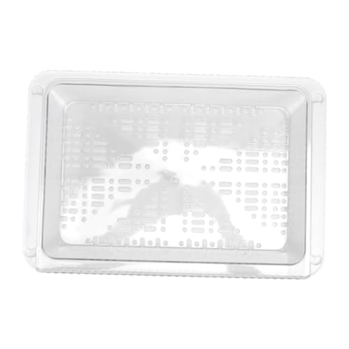 Alipis Bandeja De Drenaje para Verduras con Soporte Plegable Plato De Almacenamiento para Preparación De Hot Pot Utensilio De Cocina Multifuncional