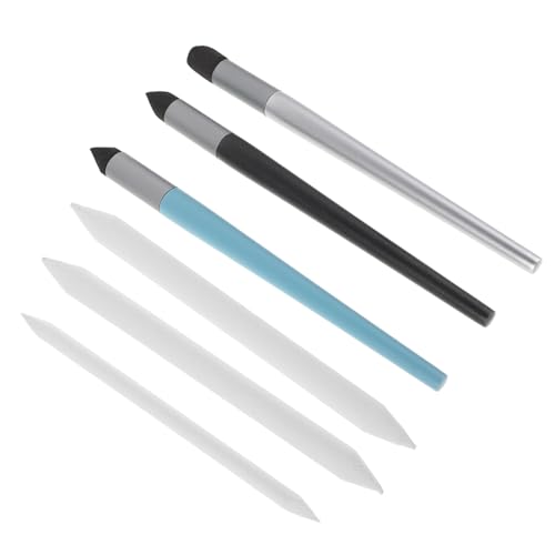KOMBIUDA Ink Blending Brush Sponge Pen for Sketching Oil Pastel Blending Sponge