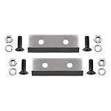 781-0490 Shredder Chipper Blade Replacement for 240640 240645 Fits OEM 981 781 with 3 3/8 Length 1/4 Width 7/8 Center Bolt