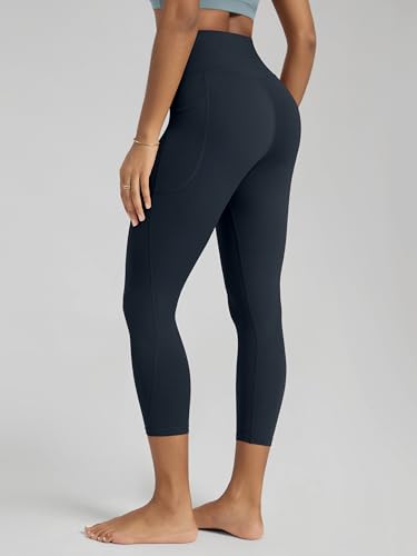 Image of ODODOS Buttery Soft Lounge Yoga Leggings with Pockets for Women 23 inch / 25 inch /28 inch High Waist Yoga Pants