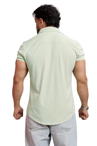 Image of FUAARK Mens Slim Fit Breathable, Lightweight & Stretchable Shirt for Casual wear