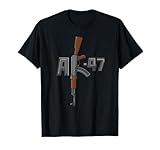 AK-47 Rifle Gun K Design, Assault AK47 Gun Owner Gifts T-Shirt