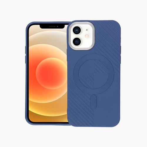 Image of AIBEX Hybrid iPhone 12 Back Cover Case Compatibe with Mag Saf | Shockproof Design |Camera Protection Bump | Back Cover Case for iPhone 12 (PC, TPU)