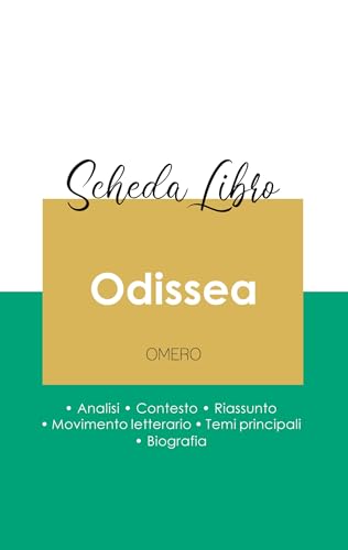 Scheda libro Odissea di Omero (analisi letteraria di riferimento e riassunto completo)
