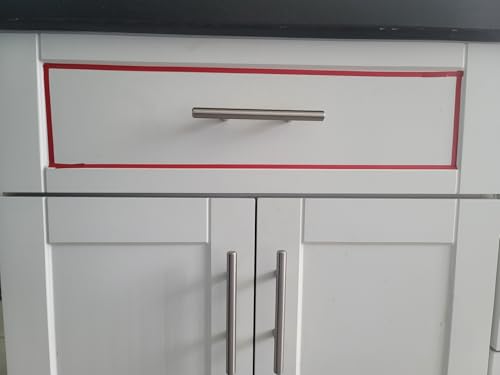 Image of All Tapes Depot RED Vinyl Pinstriping Tape,1 /2 inch x 36 Yards - Ideal for Pickleball Court Lines, Floor Marking, Crafts, Boats, Vehicles, and More