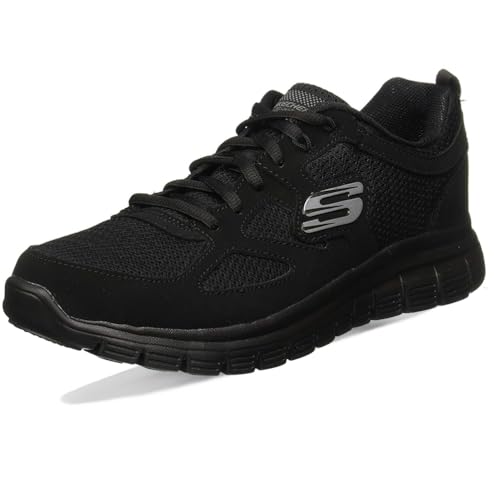 Skechers Burns- Agoura Hommes Baskets, Black, 39 EU