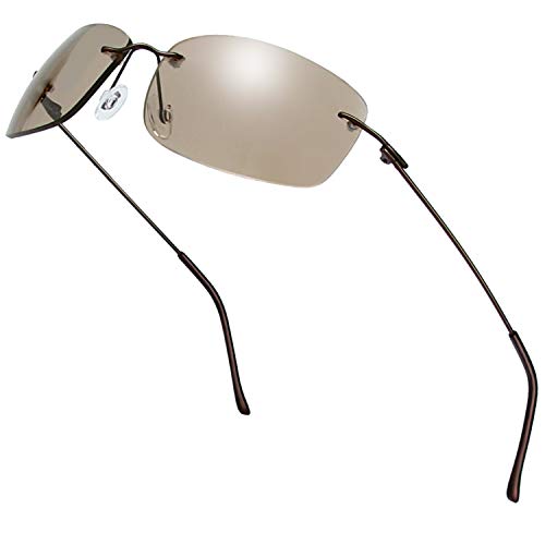 Image of The Fresh Minimalist Small Rectangular Sunglasses Clear Eyewear - Exquisite Packaging