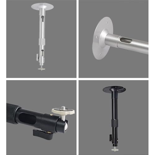 Soporte para proyector de pared multifuncional con cabezal giratorio 5