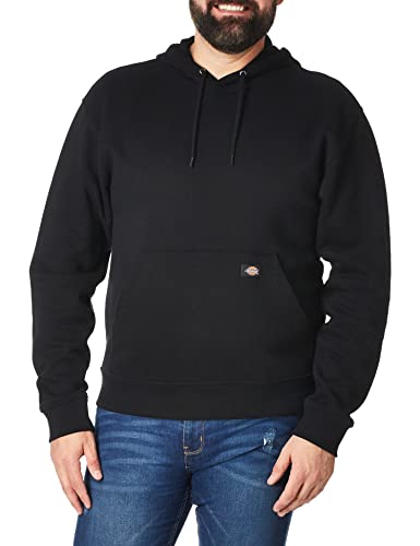 Dickies Men's Pullover Fleece Hoodie, Black, Large #TOP3