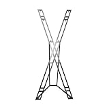 andreaskreuz stvo österreich einfache Montage und Lagerung / inkl. 8 Haken für verschiedene Aufhängepunkte am Kreuz / Gesamthöhe: 229 cm / Gewicht: 24 kg inkl. Verpackung / Bodeneindringung: 0,90 x 0,89 x 0,89 cm