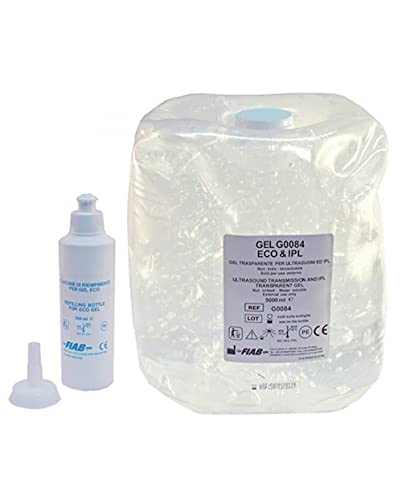 Gel conductor para aparatos de ultrasonidos de 5 kg con recipiente de 250 ml