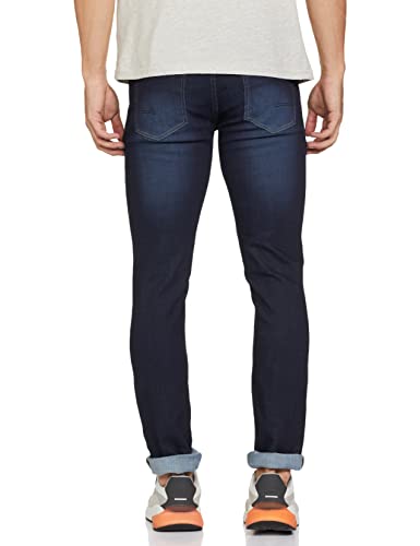 Image of Spykar Men's Mid Rise Slim Jeans