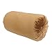 perfk Oreiller Polyvalent Support de Cou Cervical Dormir Positionnement Oreiller Rouleau Bolster Décoratif Bureau À Domicile Voiture - Marron