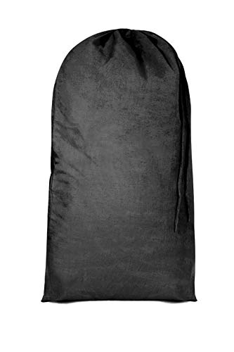 Bronta Mill Plain Natural 100% Cotton Drawstring Stuff Bags | Eco Friendly Storage Pouch | Black - XL - 75cm x 50cm Bronta Mill Plain Natural 100% Cotton Drawstring Stuff Bags | Eco Friendly Storage Pouch | Black - XL - 75cm x 50cm
