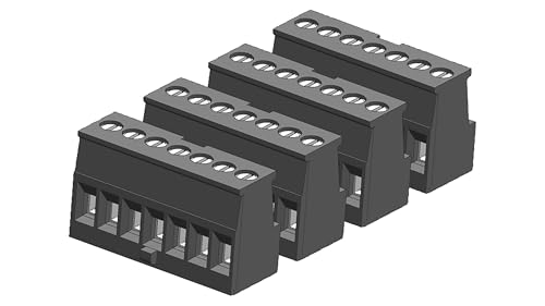Bornes d'impression SMD Siemens à 7 broches sur 1 rangée pour montage CMS