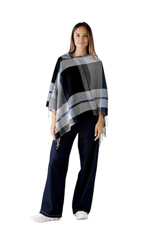 Image of Women's Shawl Wrap Poncho Ruana Cape Cardigan Sweater Open Front for Fall Winter Spring
