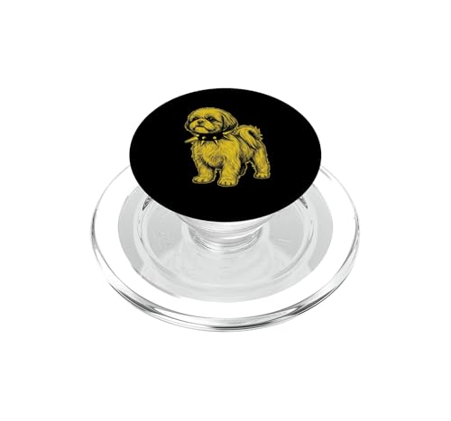 Support MagSafe Shih Tzu Punk idéal pour vos concerts rock