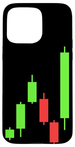 Daytrading Stock Markets Candlestick for Traders Case for iPhone 15 Pro Max