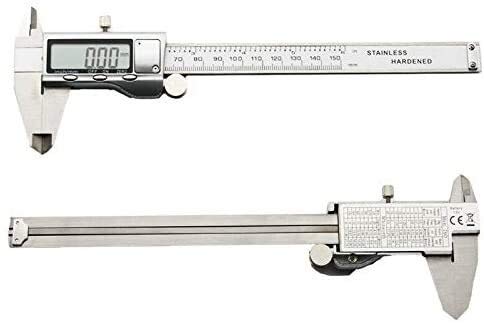 Suwmiarka Cyfrowa, Linijka Elektroniczna Lcd, Suwmiarka Cyfrowa Ze Stali Nierdzewnej, Narzędzie Mikrometryczne, Suwmiarki,150mm