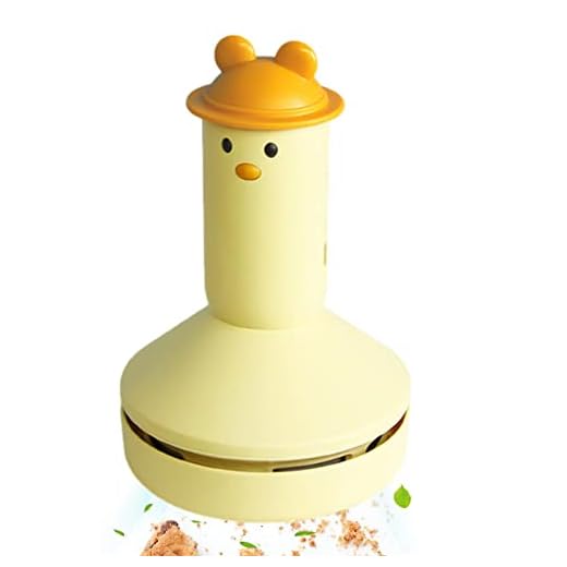 Aspirador de Mesa | Projeto destacável do vácuo do mini desktop dos desenhos animados,de pó de mesa portátil bonito, varredor de migalhas, recarregável por USB Fovolat