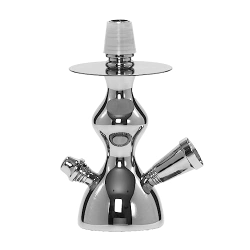 Mya QT 14" CAGED HOOKAH SHISHA SET SINGLE HOSE DURABLE LONG LASTING SMOOTH SMOKE - Image 3